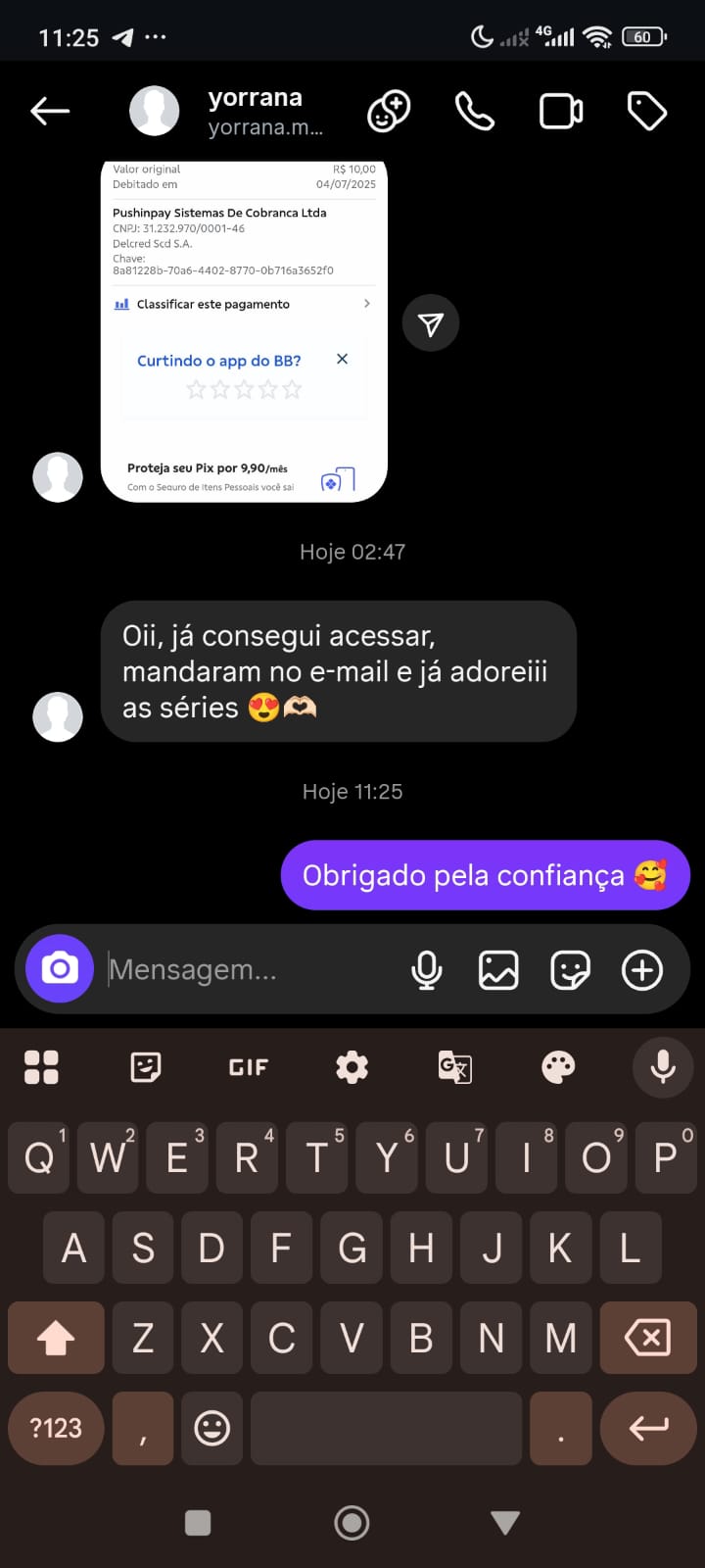 Depoimento de cliente satisfeito 4